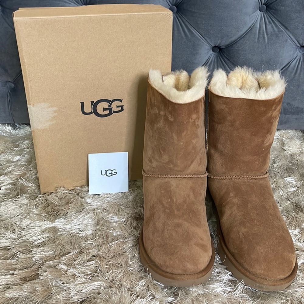 Chestnut Bailey Bow Ugg Boots